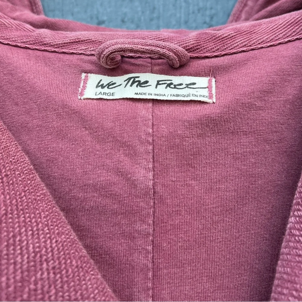 We the Free You asked for it Moto Jacket Pink Size Large